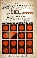 BASIC TOPICS IN SOCIAL PSYCHOLOGY（1972 PDF版）