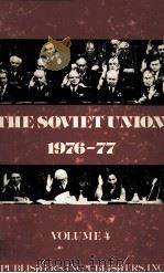 THE SOVIET UNION 1976-77 VOLUME 4   1979  PDF电子版封面  0841904502   