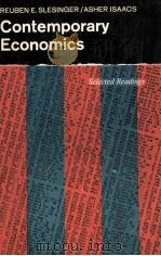 CONTEMPORARY ECONOMICS SELECTED READINGS   1963  PDF电子版封面     