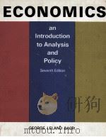ECONOMICS:AN INTRODUCTION TO ANALYSIS AND POLICY SEVENTH EDITION   1971  PDF电子版封面     