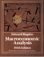 MACROECONOMIC ANALYSIS FIFTH EDITION   1982  PDF电子版封面  0155512188   