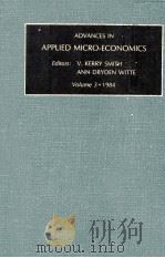 ADVANCES IN APPLIED MICRO-ECONOMICS VOLUME 3   1984  PDF电子版封面  0892323981   