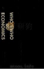WHO'S WHO IN ECONOMICS A BIOGRAPHICAL OF MAJOR ECONOMISTS 1700-1986   1983  PDF电子版封面  0262022567  MARK BLAUG 
