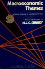 MACROECONOMIC THEMES   1976  PDF电子版封面  019877060X  M.J.C.SURREY 
