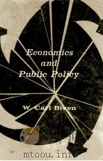 ECONOMICS AND PUBLIC POLICY（1966 PDF版）