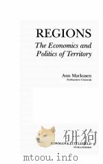REGIONS THE ECONOMICS AND POLITICS OF TERRITORY（1987 PDF版）
