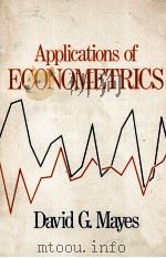 APPLICATIONS OF ECONOMETRICS（1981 PDF版）