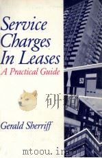 SERVICE CHARGES IN LEASES（1989 PDF版）
