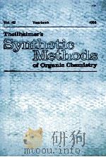THEILHEIMER'S SYNTHETIC METHODS OF ORGANIC CHEMISTRY VOL.42（1988 PDF版）