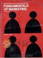 STUDY GUIDE TO ACCOMPANY STANTON FUNDAMENTALS OF MARKETING FIFTH EDITION（1978 PDF版）