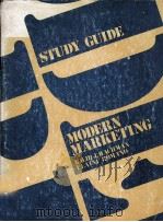 STUDY GUIDE MODERN MARKETING   1980  PDF电子版封面  0030547318   