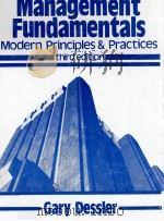 MANAGEMENT FUNDAMENTALS MODERN PRINCIPLES AND PRACTICES THIRD EDITION   1982  PDF电子版封面  0835942155   
