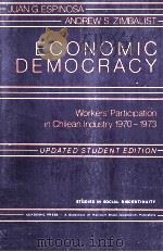 ECONOMIC DEMOCRACY WORKER'S PARTICIPATION IN CHILEAN INDUSTRY 1970-1973 UPDATED STUDENT EDITION   1981  PDF电子版封面  0122427513   