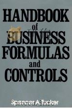 HANDBOOK OF BUSINESS FORMULAS AND CONTROLS   1979  PDF电子版封面  0070654212   