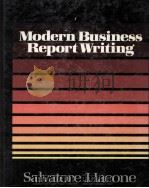 MODERN BUSINESS REPORT WRITING（1985 PDF版）