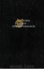 CONSUMER AND OPINION RESEARCH   1978  PDF电子版封面  0405111770   