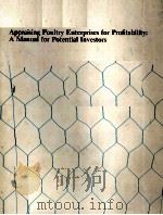 A WORLD BANK TECNICAL PAPER NUMBER TO APPRAISING POULTRY ENTERPRIISES FOR PROFITABILITY:A MANUAL FOR   1983  PDF电子版封面  0821301659   