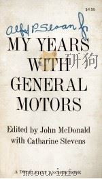MY YEARS WITH GENERAL MOTORS   1972  PDF电子版封面    JOHN MCDONALD 