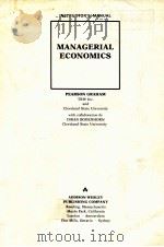 MANAGERIAL ECONOMICS PEARSON GRAHAM   1980  PDF电子版封面  0201024829  KARI L.SMITH 