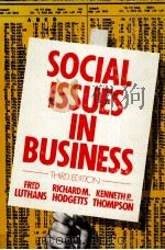 SOCIAL ISSUES IN BUSINESS THIRD EDITION（1980 PDF版）