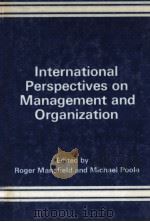 INTERNATIONA LPERSPECTIVES ON MANAGEMENT AND ORGANIZATION（1981 PDF版）