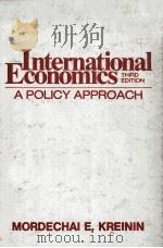 INTERNATIONAL ECONOMICS THIRD EDITION A POLICY APPROACH（1978 PDF版）