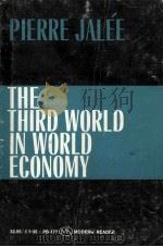 THE THIRD WORLD IN WORLD ECONOMY   1969  PDF电子版封面    MARY KLOPPER 