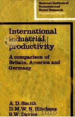 INTERNATIONAL INDUSTRIAL PRODUCTIVITY（1982 PDF版）