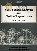 COST-BENEFIT ANALYSIS AND PUBLIC EXPENDITURE（1973 PDF版）