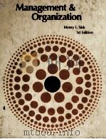 MANAGEMENT ORGANIZATION 3D  EDITION（1977 PDF版）