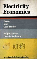 ELECTRICITY ECONOMICS ESSYS AND CASE STUDIES   1977  PDF电子版封面    RALPH TURVEY 
