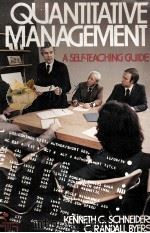 QUANTITATIVE MANAGEMENT A SELF FTEACHING GUIDE（1978 PDF版）