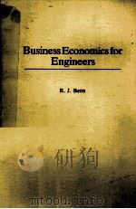 BUSINESS ECONOMICS FOR ENGINEERS（1979 PDF版）