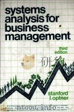 SYSTEMS ANALYSIS FOR BUSINESS MANAGEMENT THIRD EDITION   1975  PDF电子版封面  0138812764   