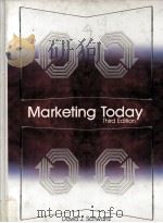 MARKETING TODAY A BASIC APPROACH THIRD EDITION（1981 PDF版）