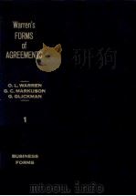 WARREN'S FORMS OF AGREEMENTS BUSINESS FORMS VOLUME1   1983  PDF电子版封面     