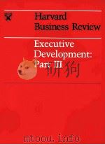HARVARD BUSINESS REVIEW EXECUTIVE DEVELOPMENT PART 3（1968 PDF版）