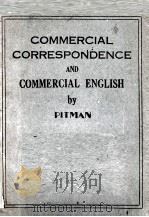 COMMERCIA LCORRESPONDENCE AND COMMERCIA LENGLISH     PDF电子版封面     