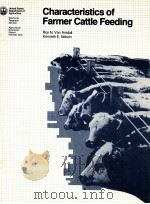 CHARACTERISTICS OF FARMER CATTLE FEEDING   1983  PDF电子版封面     