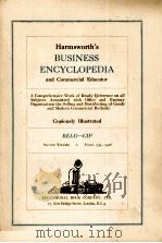 HARMSWORTH'S BUSINESS ENCYCLOPEDIA SECOND VOLUME（ PDF版）