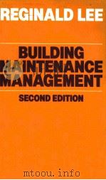 BUILDING MAINTENANCE MANAGEMENT SECOND EDITION（1976 PDF版）