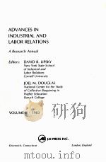 ADVANCES IN INDUSTRIAL AND LABOR RELATIONS A RESEARCH ANNUAL（1983 PDF版）