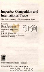IMPERFECT COMPETITION AND INTERNATIONAL TRADE（1986 PDF版）