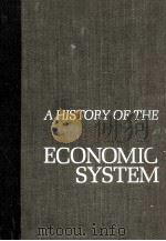 A HISTORY OF THE AMERICAN ECONOMIC SYSTEM（1964 PDF版）