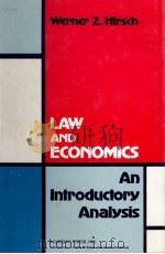 LAW AND ECONOMICS:AN INTRODUCTORY ANALYSIS（1979 PDF版）