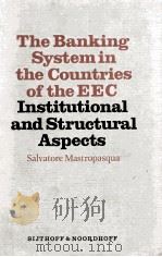 THE BANKING SYSTEM IN THE COUNTRIES OF THE EEC INSTITUTIONAL AND STRUCTURAL ASPECTS   1978  PDF电子版封面  9028605185   