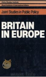 BRITAIN IN EUROPE   1980  PDF电子版封面  0435839195   