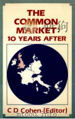 THE COMMON MARKET:TEN YEARS AFTER（1983 PDF版）