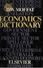 ECONOMICS DICTIONARY   1976  PDF电子版封面  0444413693   