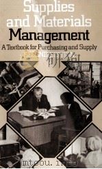SUPPLIES AND MATERIALS MANAGEMENT SECOND EDITION（1979 PDF版）
